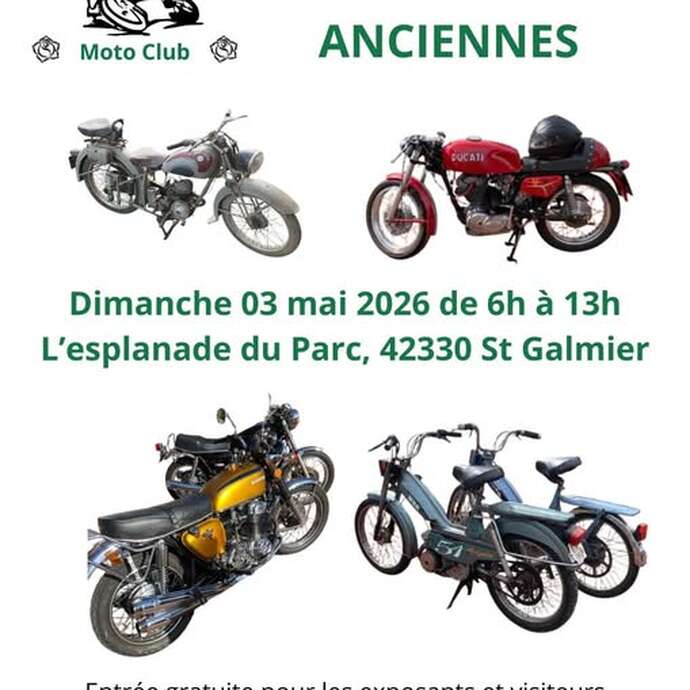 Marché de la moto et de la mobylette anciennes