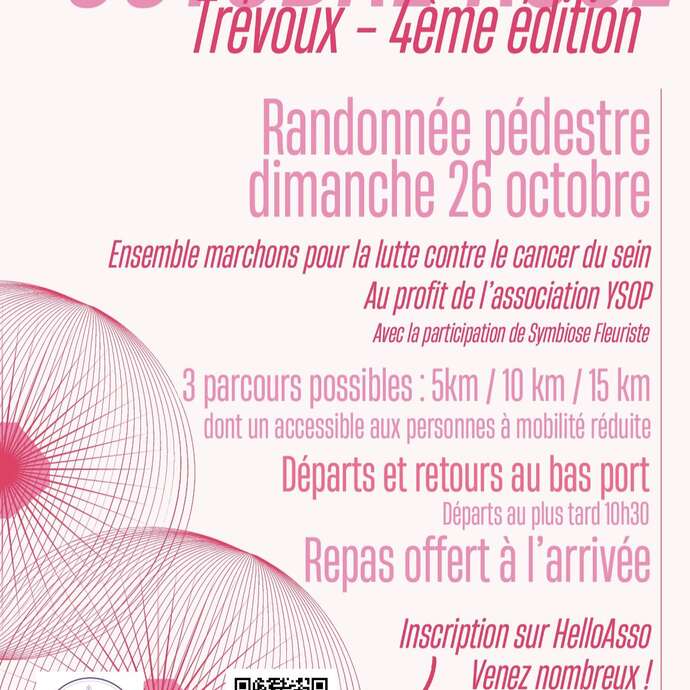 Randonnée pédestre pour Octobre rose