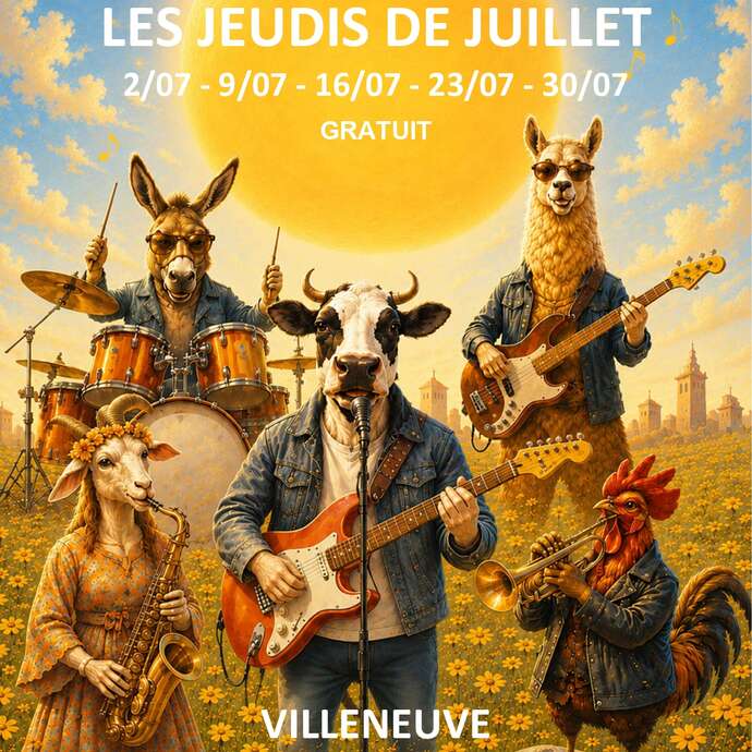 Festival Solidaire " Les Jeudis de Juillet"