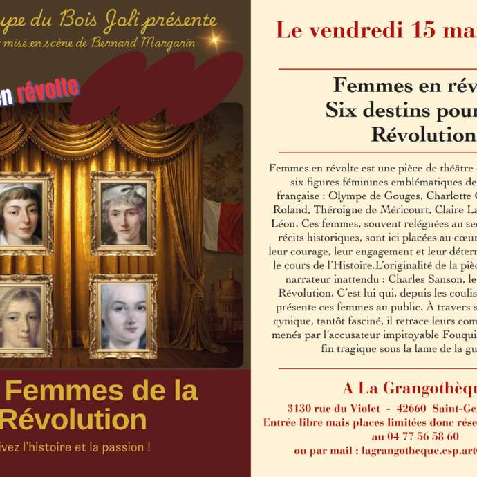 Théâtre "Femmes en révolte"