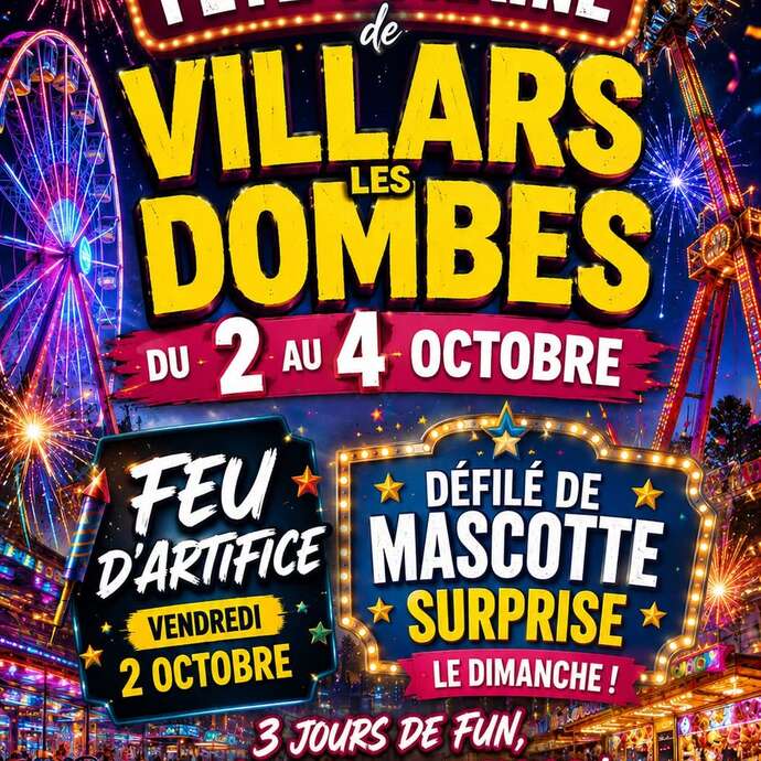 La Fête Foraine de Villars-les-Dombes