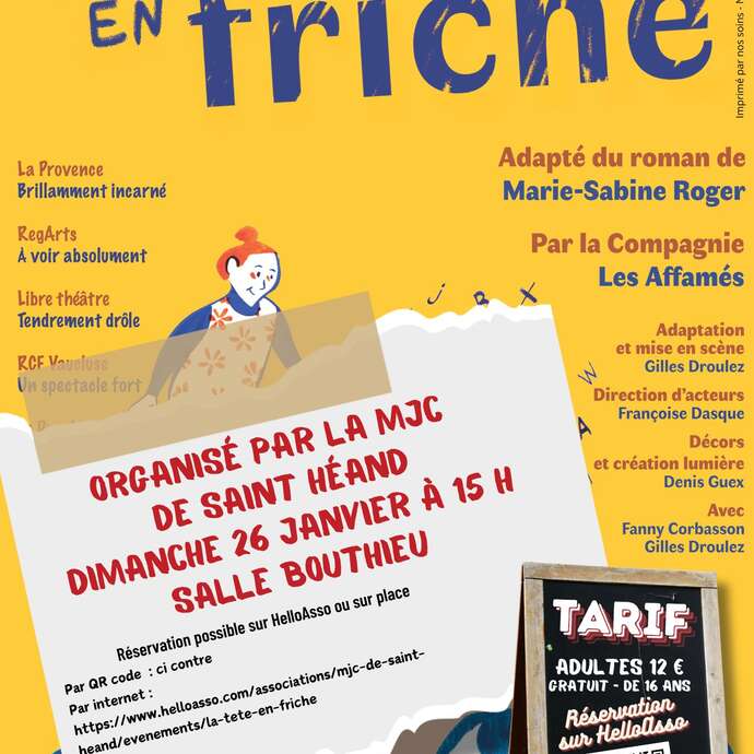 La tête en friche