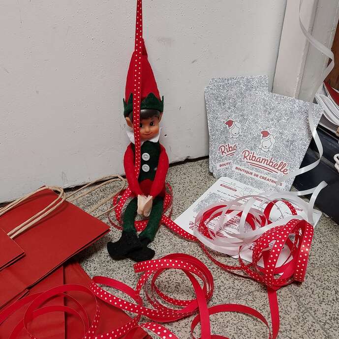 Les bêtises du lutin farceur à  la boutique Ribambelle