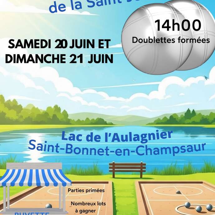 Concours de pétanque fête de la Saint-Jean