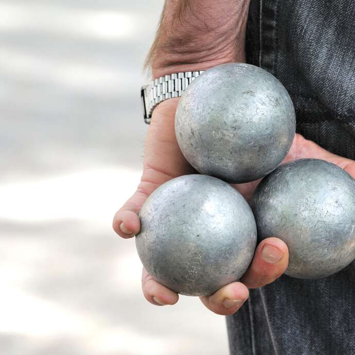 Concours de pétanque