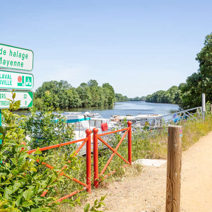 Marcillé plateau to the towpath