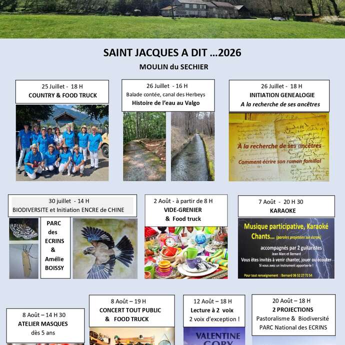 St Jacques à dit… Concert les Arcandiers