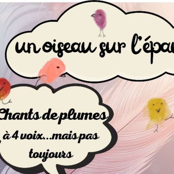 Un oiseau sur l'épaule