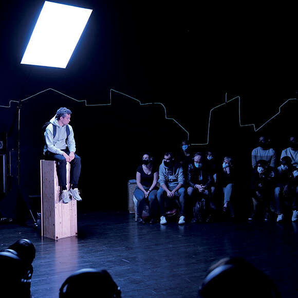 Trajectoire(s) - théâtre aux casques // Théâtre des Pénitents