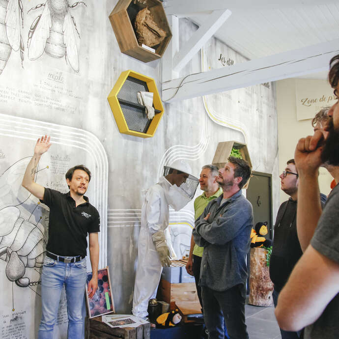 Visite guidée de la miellerie des gorges de la Loire