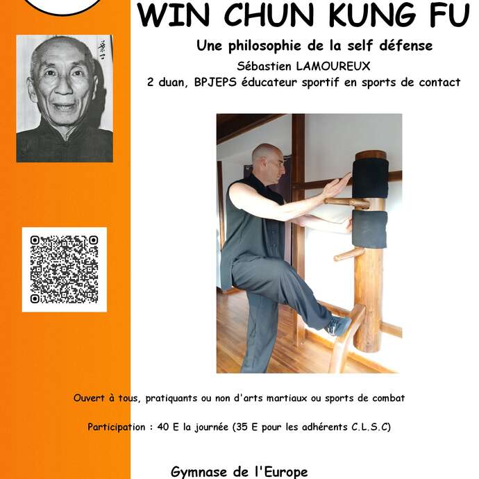 Stage de découverte de Win Chun Kung Fu