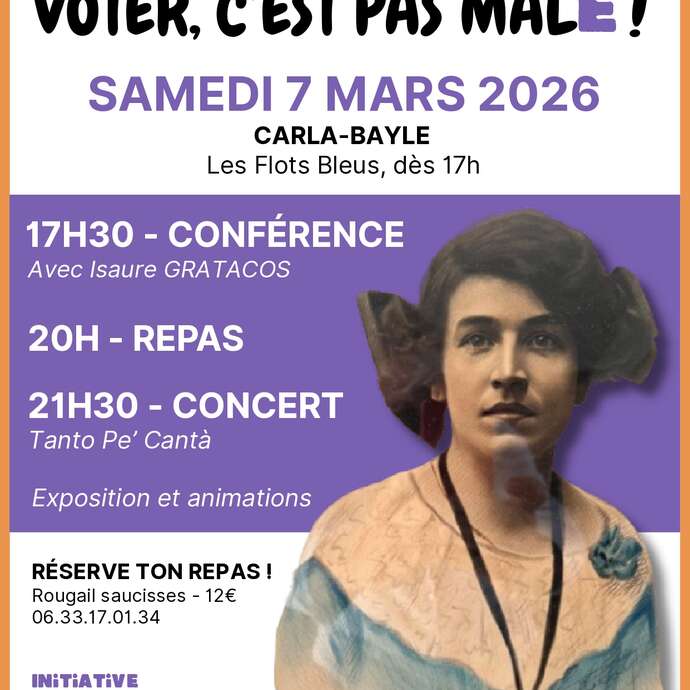 Voter c'est pas mâle!