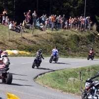 Course de côte de motos