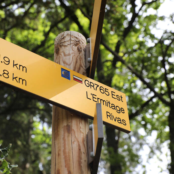 GR®765 Chemin de Saint-Jacques-de-Compostelle : Chazelles-sur-Lyon / Rivas