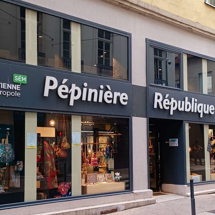 Boutique éphémère Pépinière de la République
