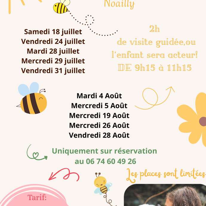 Visite de la ferme pédagogique