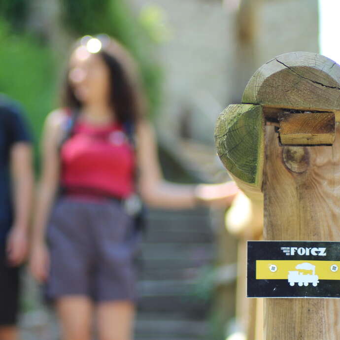 Sentier du Monorail : variante Sud