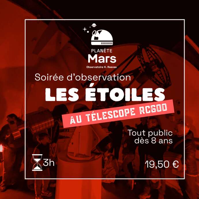 Les étoiles au télescope RC600