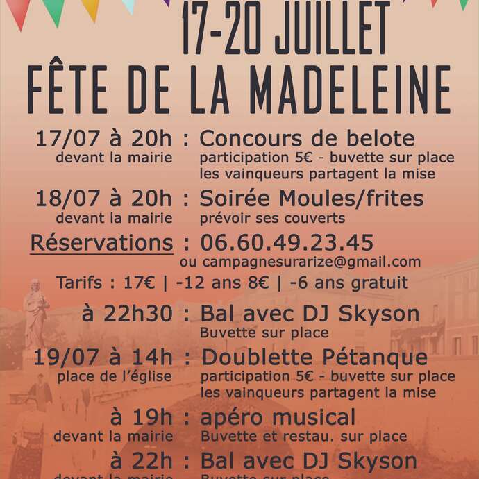 Fête de la Madeleine