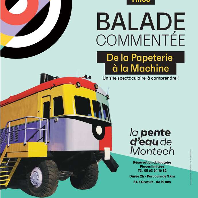 Balade commentée de la Pente d'eau