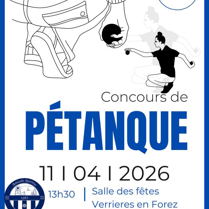 Concours de pétanque