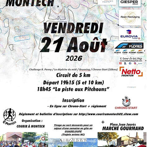 Corrida pedestre Montech