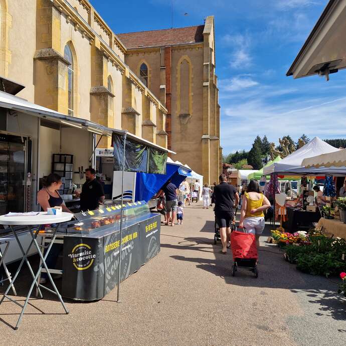 Marché de Belmont-de-la-Loire