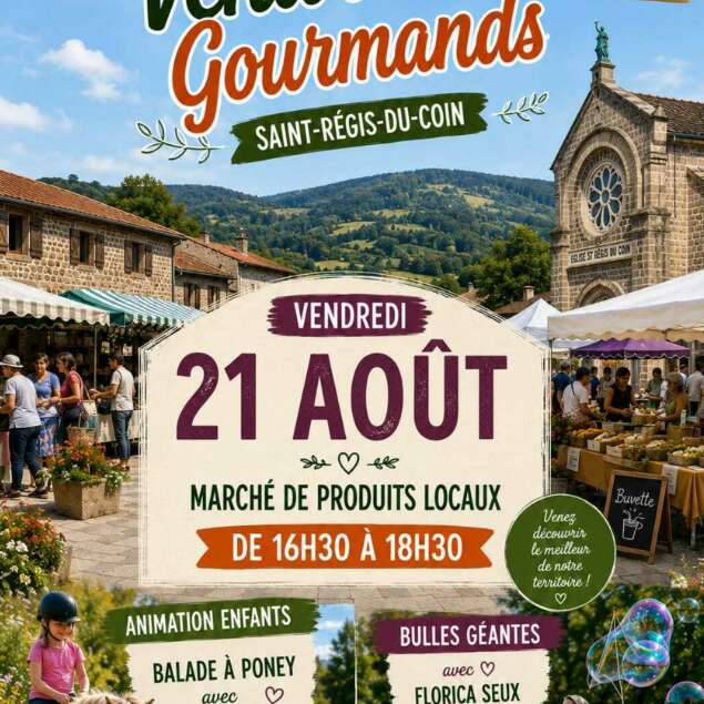 Marché festif : balade à poney et bulles géantes