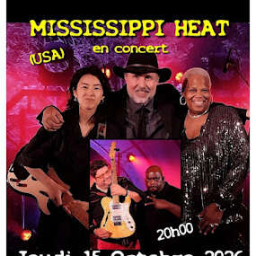 Concert "Mississippi Heat (USA)" - Hall Blues Club
