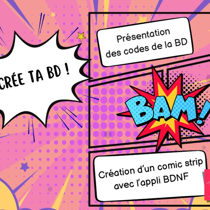 Atelier numérique pour les 10-14 ans : "Crée ta BD"