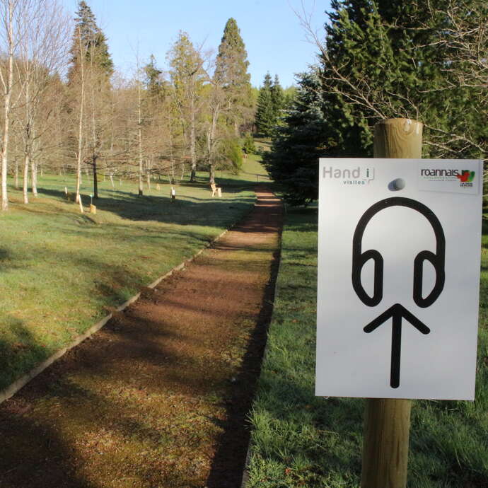 Handivisite de l'Arboretum des Grands Murcins