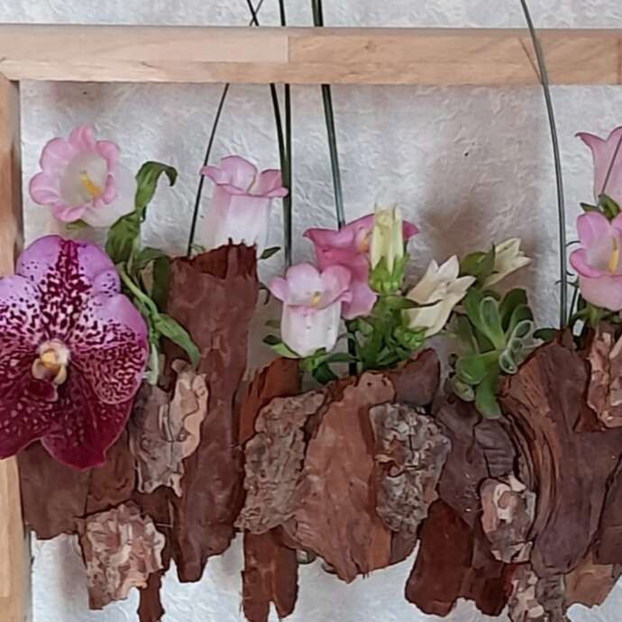 Atelier art floral enfant / ado - Poésie encadrée