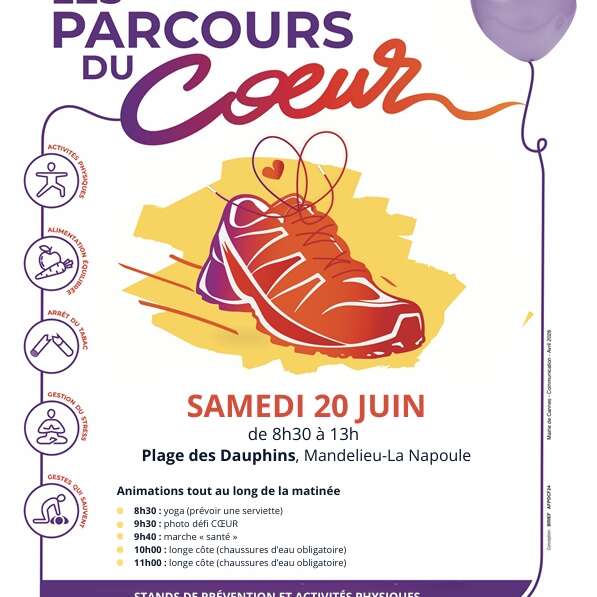 Les Parcours du Cœur - 2026