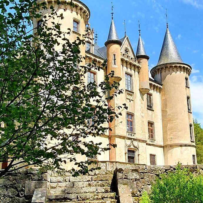 Le Château de Montivert : visite commentée
