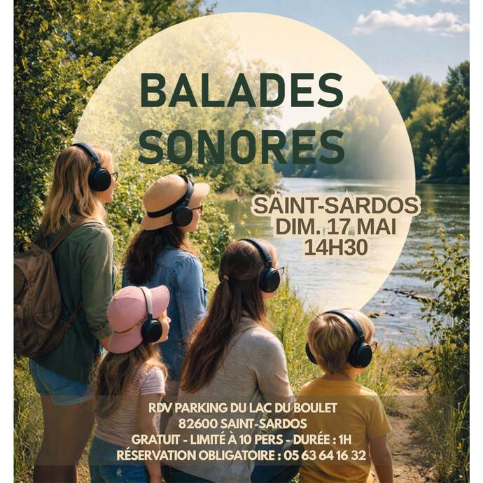 Balade sonore au lac de Boulet