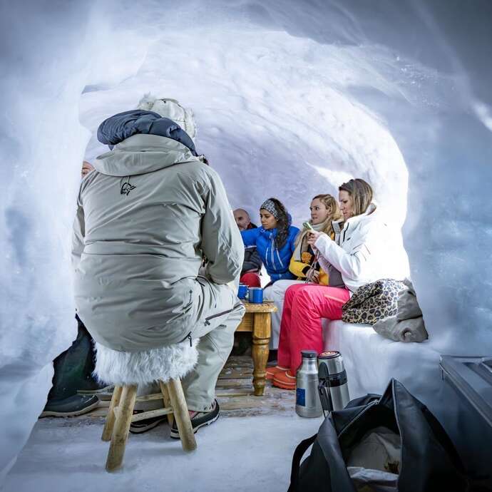 Diner en Igloos