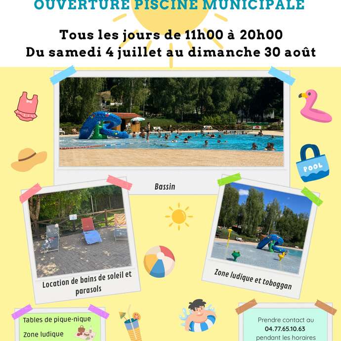 Ouverture piscine municipale
