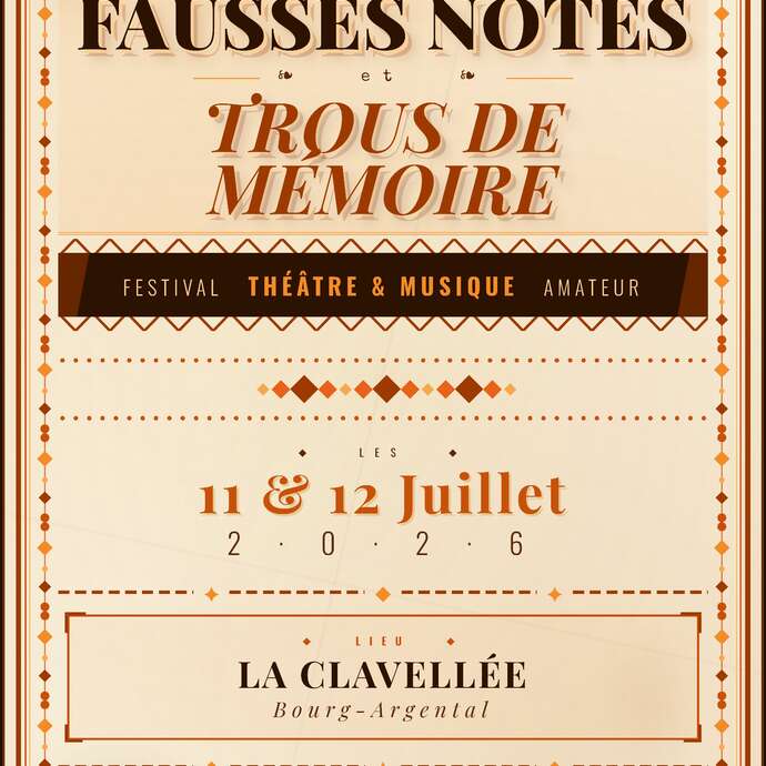 Festival "Fausses notes et trous de mémoires"