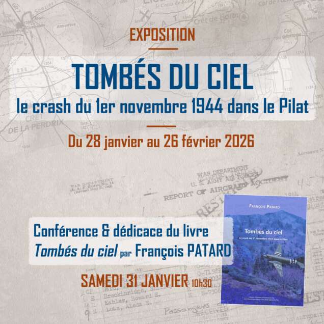 Exposition «Tombés du ciel : le crash du 1er novembre 1944»