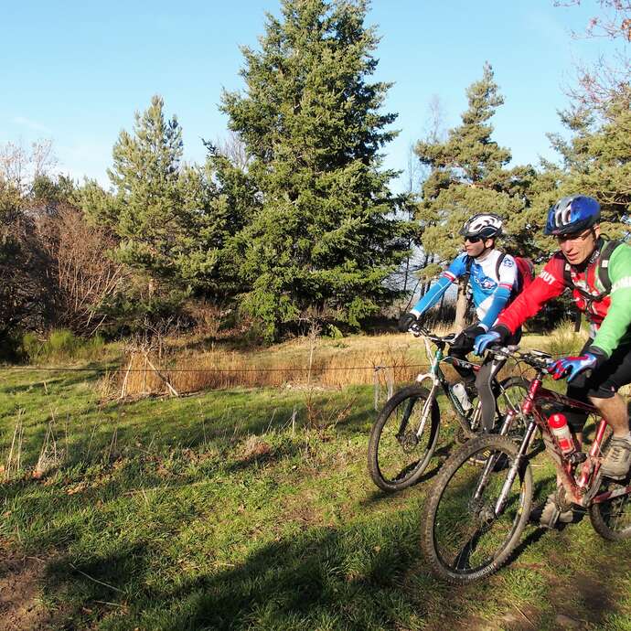 Les 7 vallées - Itinéraire de VTT