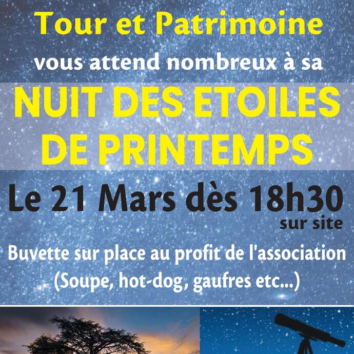 Nuit des étoiles de Printemps