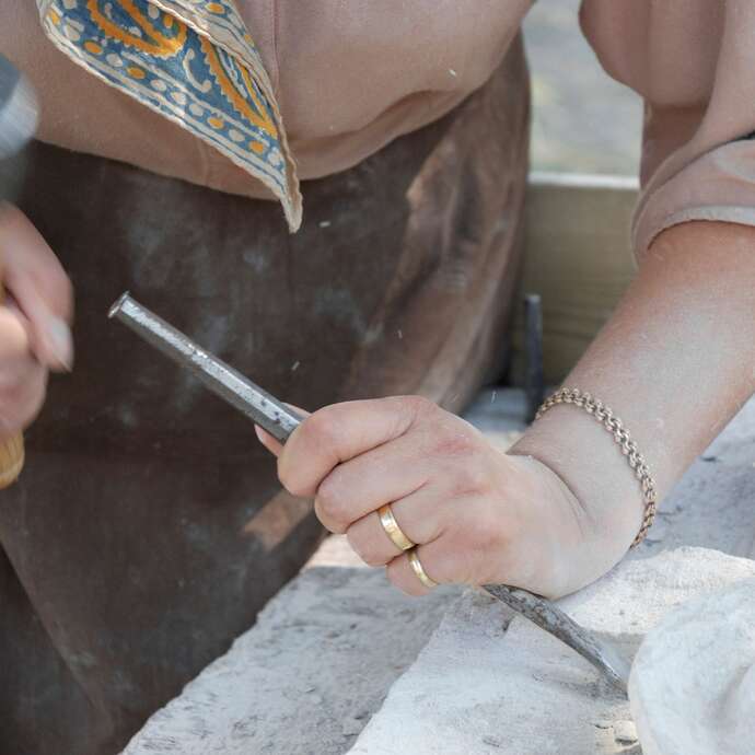 Atelier à vos pierres, prêts ? Sculptez !