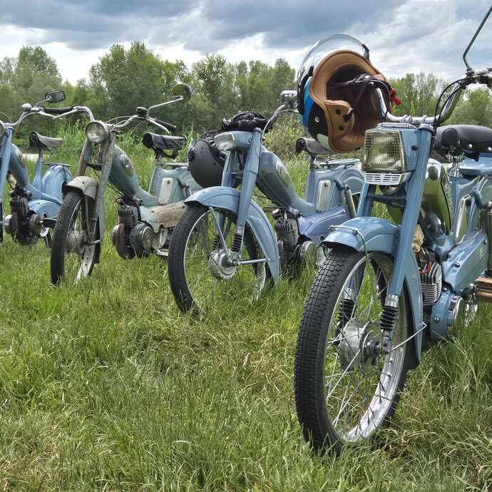 Sortie en mobylette guidée