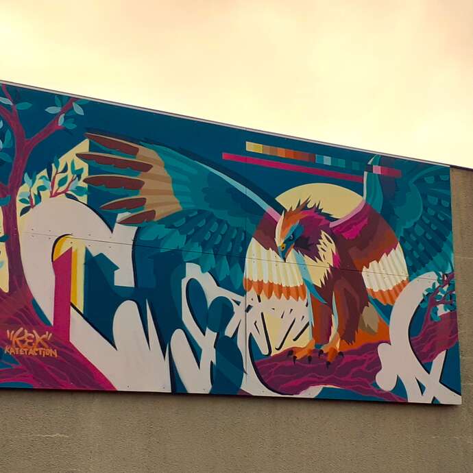 Fresque de Kat&Action