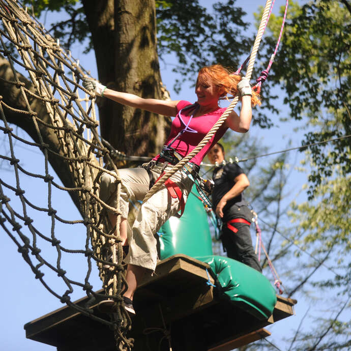 Parc accrobranche France Aventures