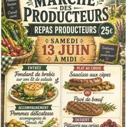 Le Vieux Frêne - Marché des producteurs/Concert