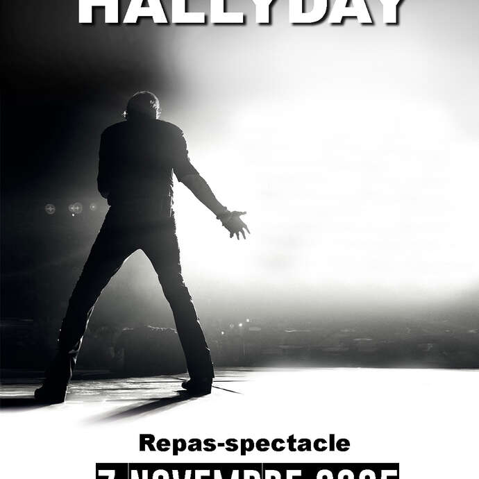 Diner spectacle - La Légende Johnny Halliday