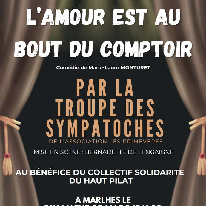 Théâtre "L'amour est au bout du comptoir"