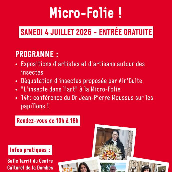 2ème anniversaire de la Micro-Folie de Châtillon-sur-Chalaronne !