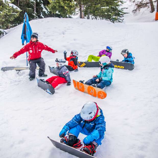 Initiation au snowboard